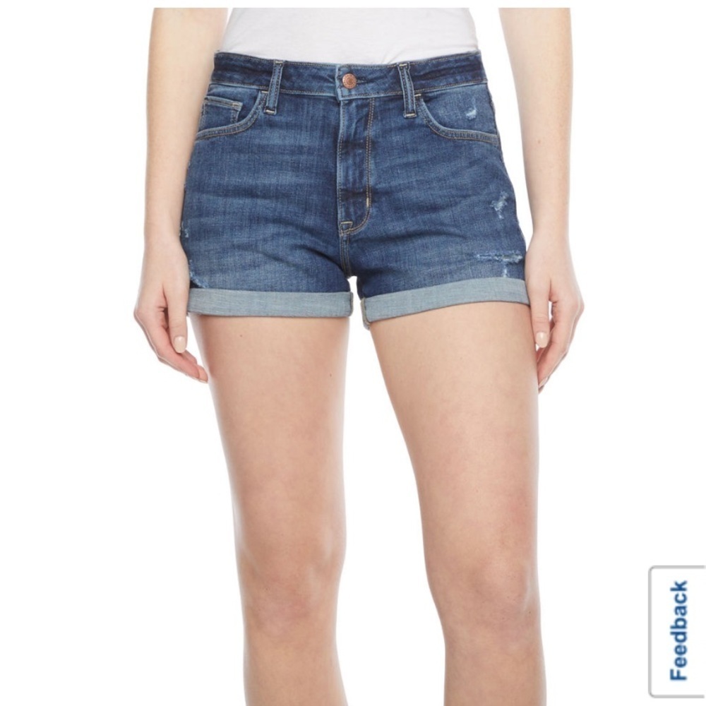 Arizona juniors high rise shortie shorts